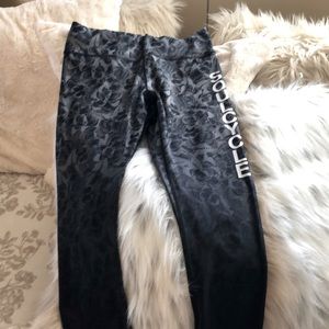 SoulCycle leggings size medium. Great condition, gorgeous pattern, rare.